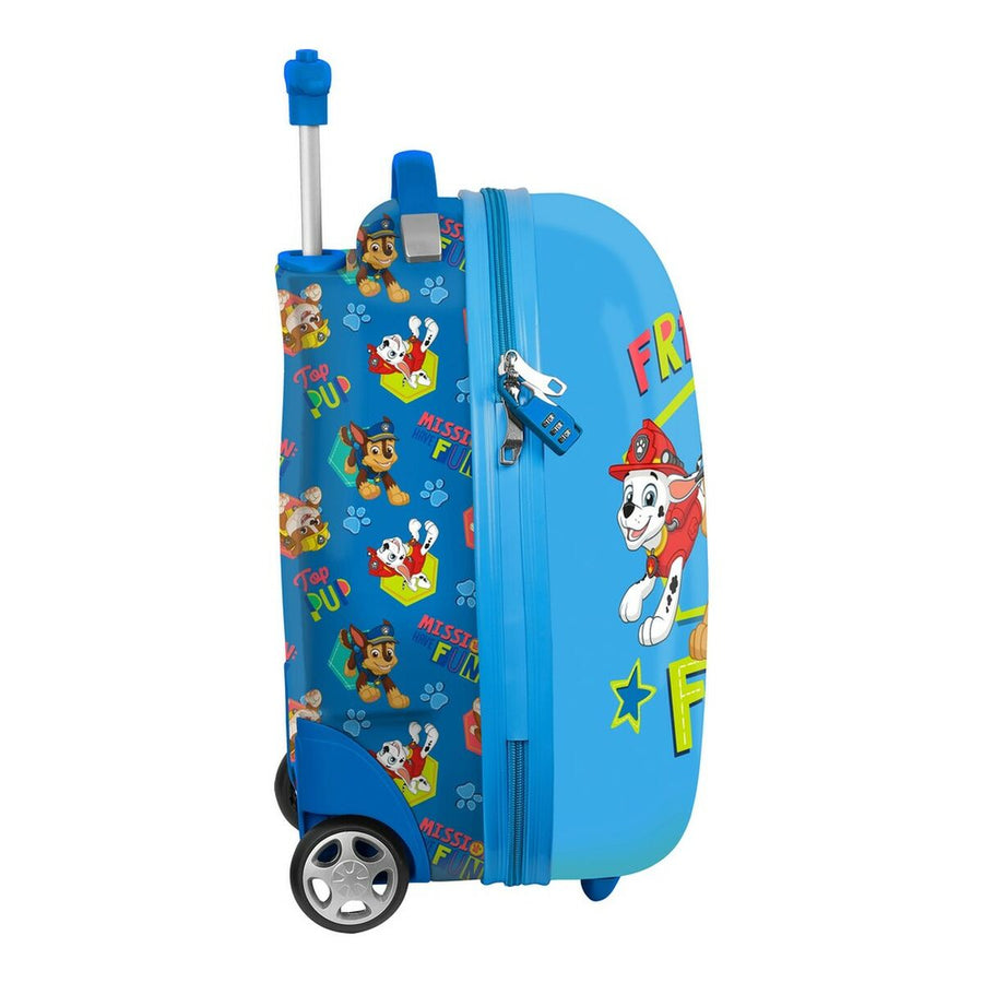 Valigia The Paw Patrol  paw patrol  28 x 43 x 23 cm Azzurro 16''