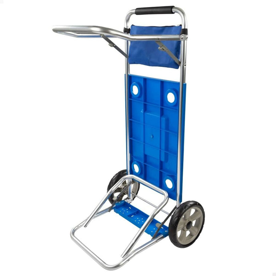 Carrello Multiuso Aktive Barra allungabile 30 Kg Azzurro