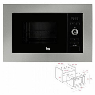 Microonde da Incasso con Grill Teka MWE 225 FI 20 L 800W Acciaio 800 W 20 L