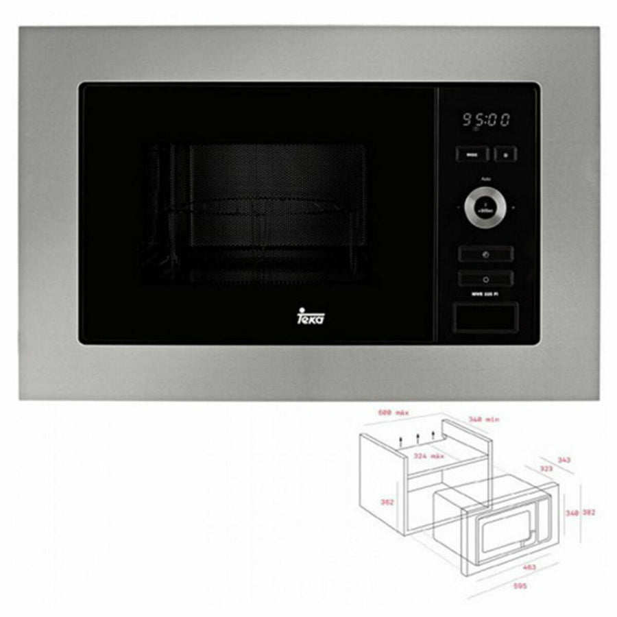 Microonde da Incasso con Grill Teka MWE 225 FI 20 L 800W Acciaio 800 W 20 L