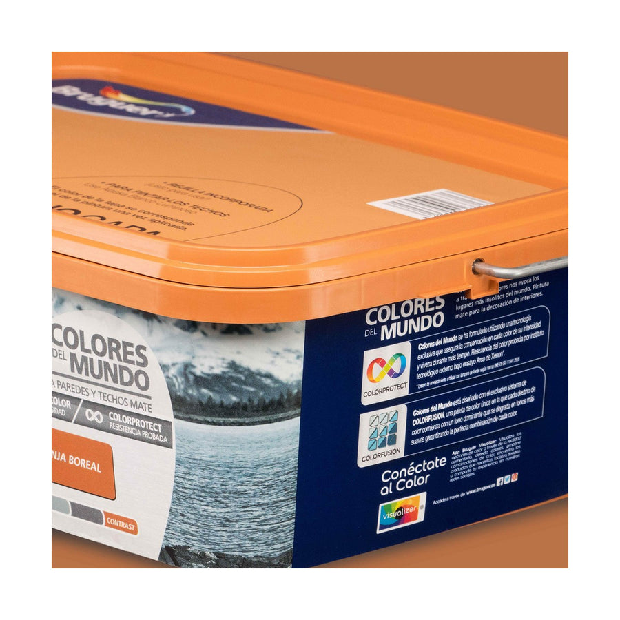 Vernice per plastica Bruguer Boreal Contrast 2,5 L Arancio