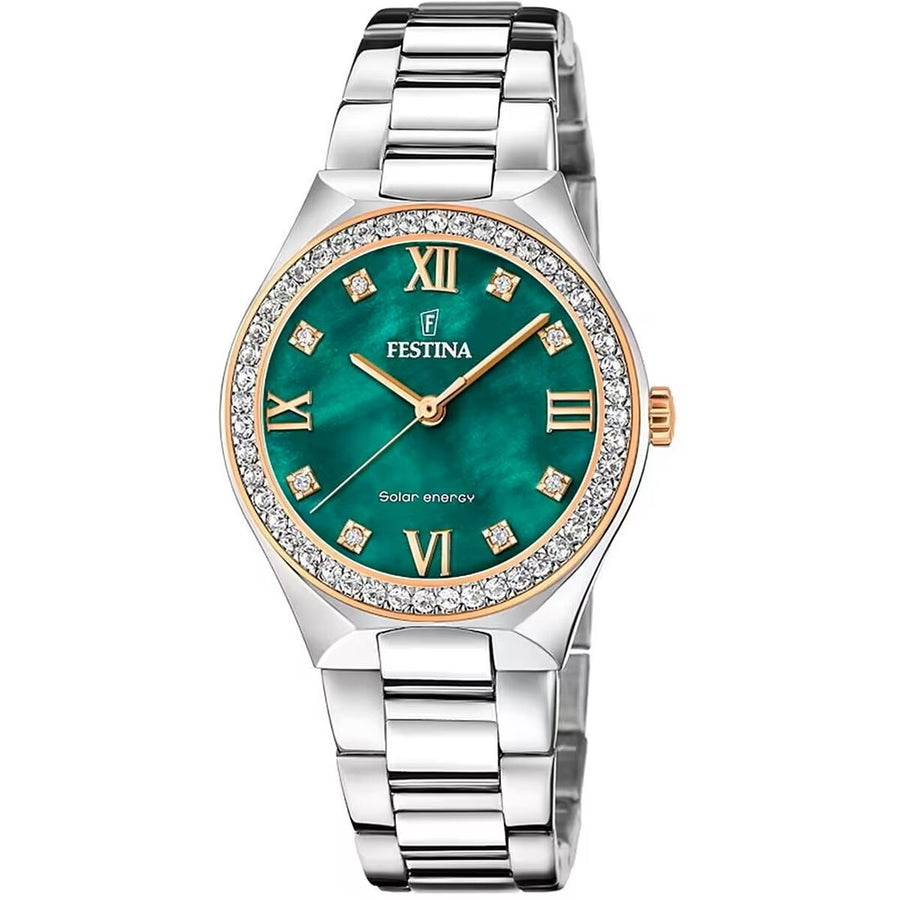 Orologio Uomo Festina F20658/3 Verde Argentato