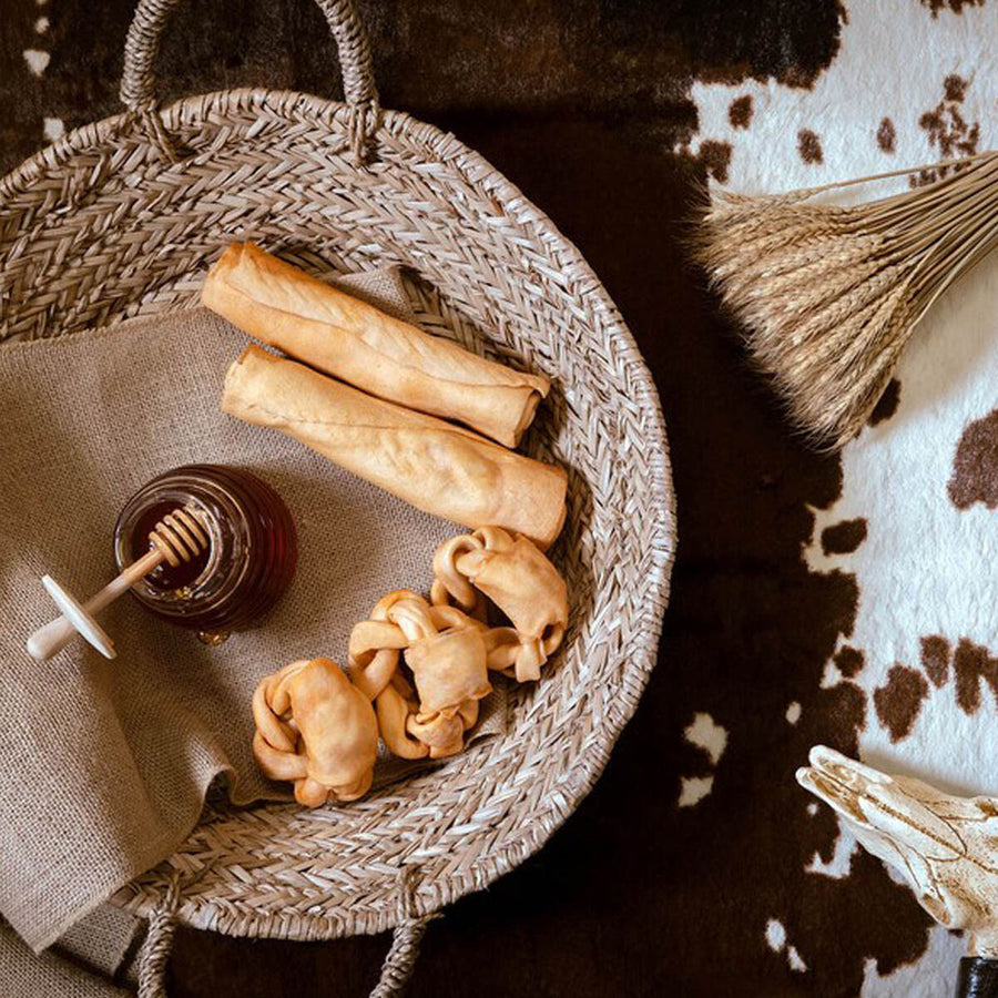 Snack per Cani Gloria Rawhide Mele Masticabile 12 Unità