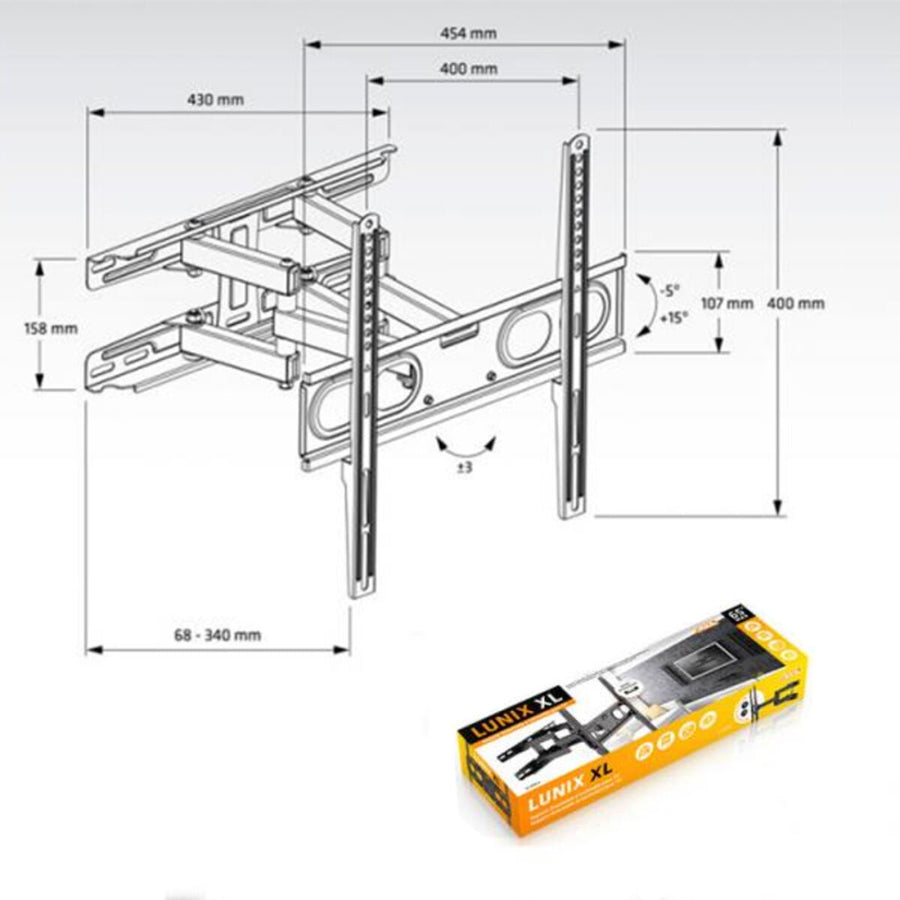 Supporto TV con Braccio Axil AC0593E 26