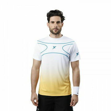 Maglia a Maniche Corte Uomo Drop Shot Alsai Campa Bianco