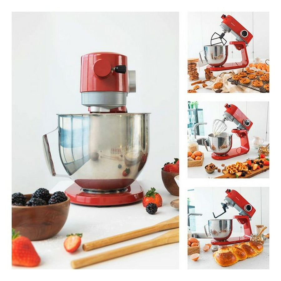 Sbattitore-Impastatrice Cecotec Twist&Fusion 4000 Luxury Red 800 W