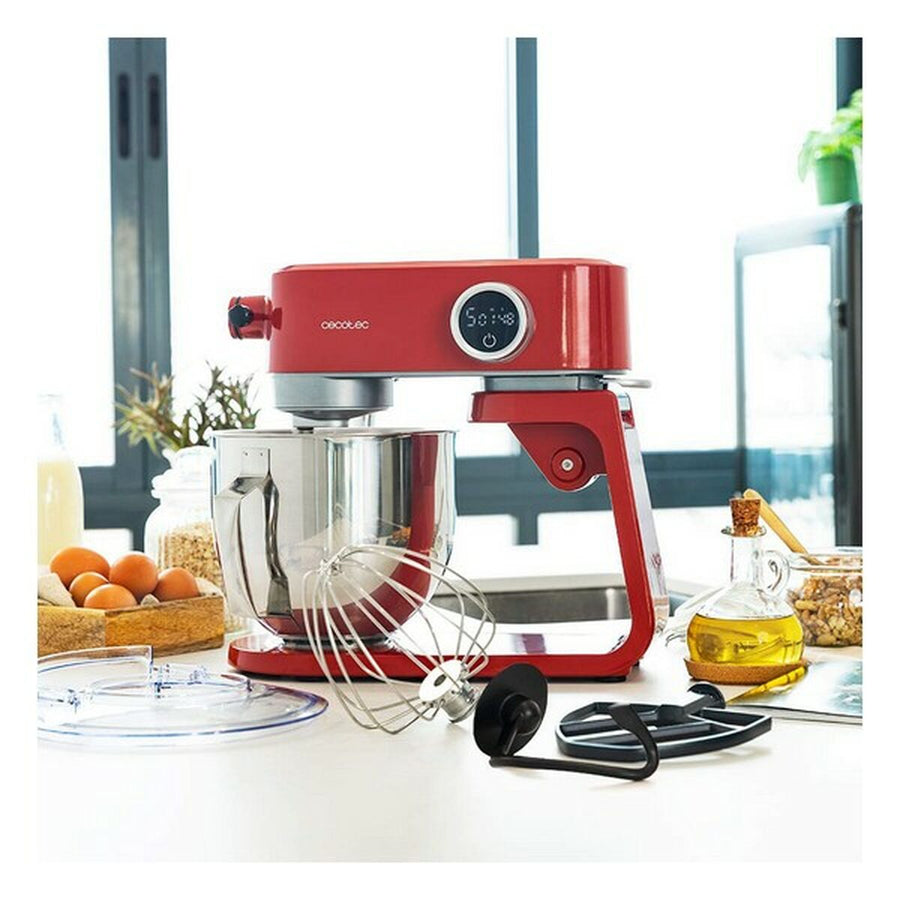 Sbattitore-Impastatrice Cecotec Twist&Fusion 4000 Luxury Red 800 W