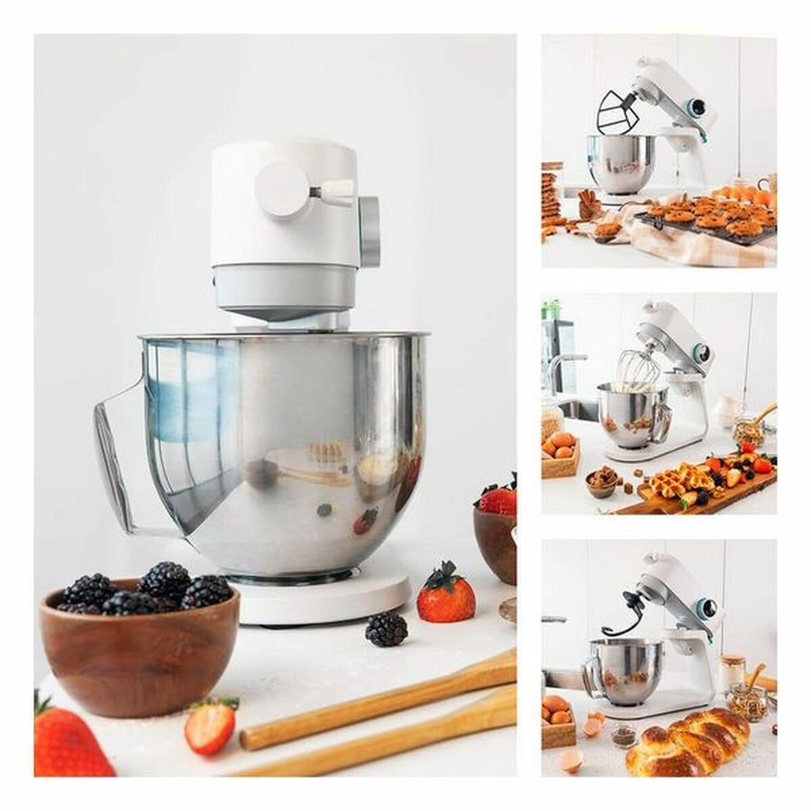 Sbattitore-Impastatrice Cecotec Twist&Fusion 4000 Luxury White 800 W