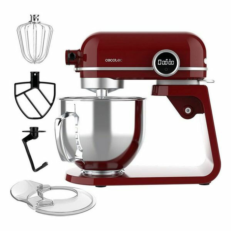 Sbattitore-Impastatrice Cecotec Twist&Fusion 4500 Luxury Red 800 W