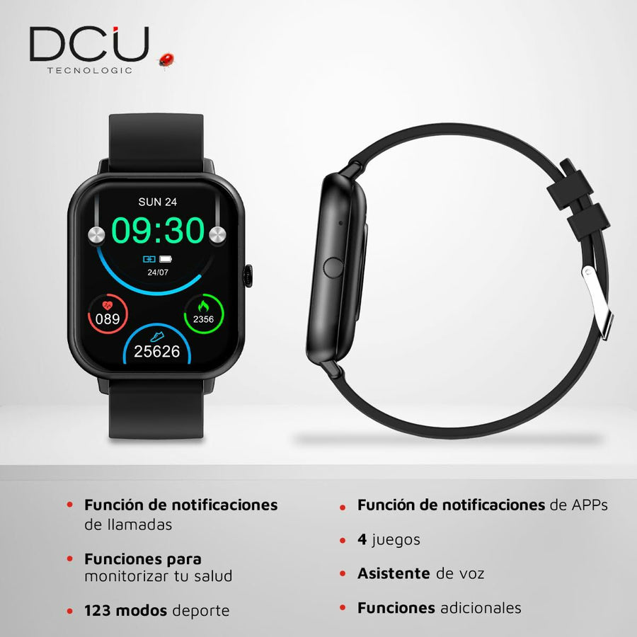 Smartwatch DCU CURVED GLASS PRO 1,83