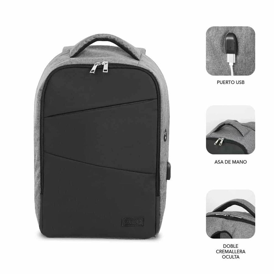 Zaino per Portatile Subblim SUBBP3SA1100 Nero 16