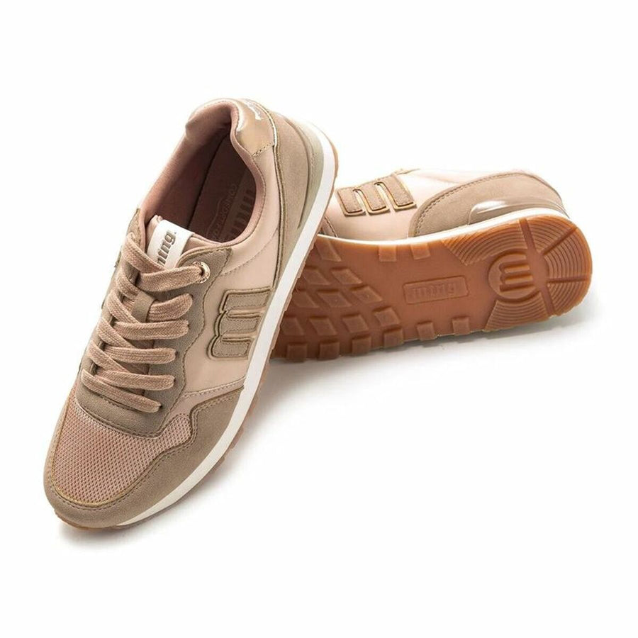 Scarpe da Tennis Casual Donna Mustang Attitude Paty Cammello Marrone