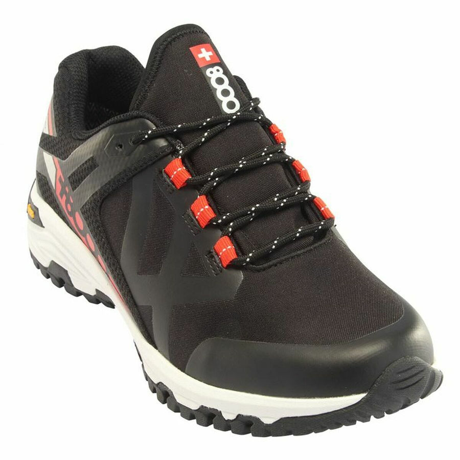 Scarpe da Running per Adulti +8000 Tigan 23V Nero Montagna