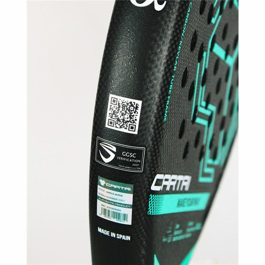 Racchetta da Padel Cartri Shield Alpha Nero