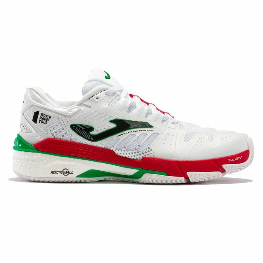 Scarpe da Calcio a 5 per Adulti Joma Sport Slam 22 Clay Bianco