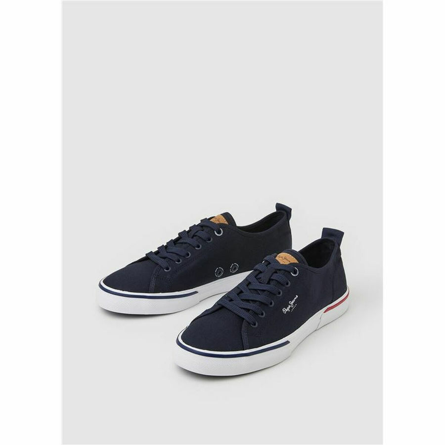 Scarpe da Tennis Casual Uomo Pepe Jeans Kenton Smart Blu scuro