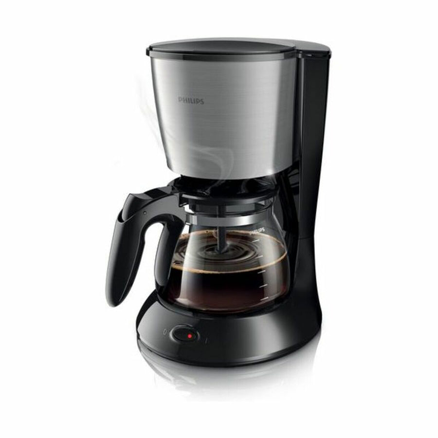 Caffettiera Elettrica Philips Cafetera HD7462/20 (15 Tazas) Nero Acciaio 1000 W 1,2 L