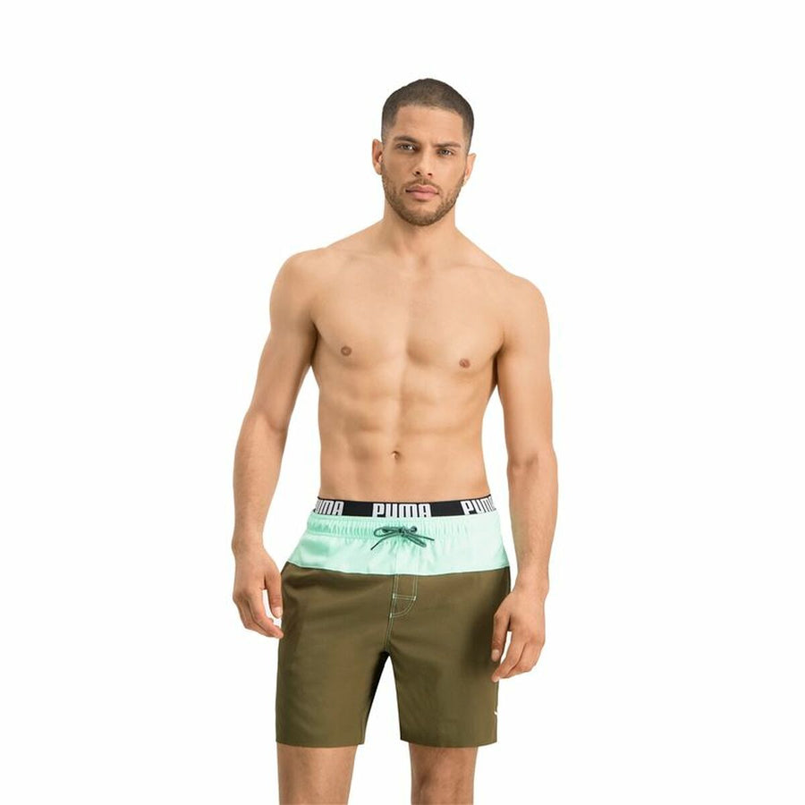 Costume da Bagno Uomo Puma Swim Oliva