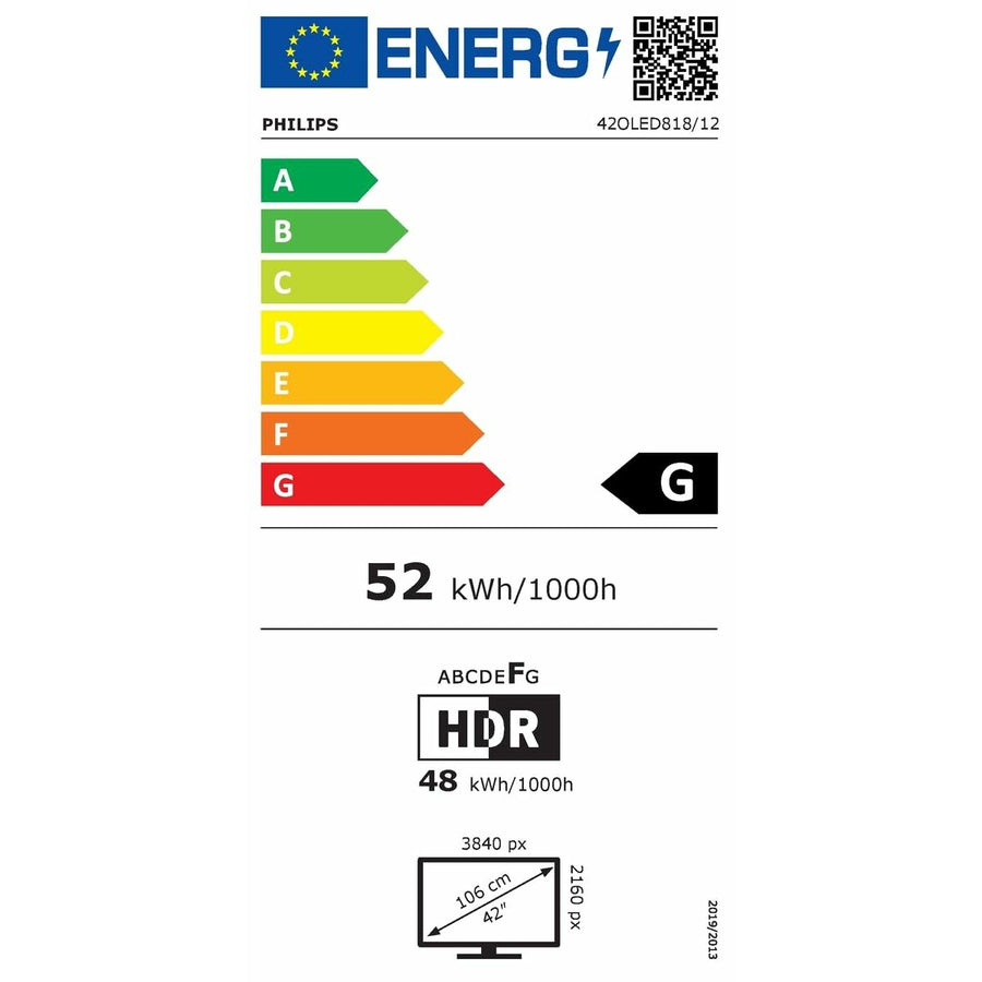 Smart TV Philips 42OLED818 4K Ultra HD 42