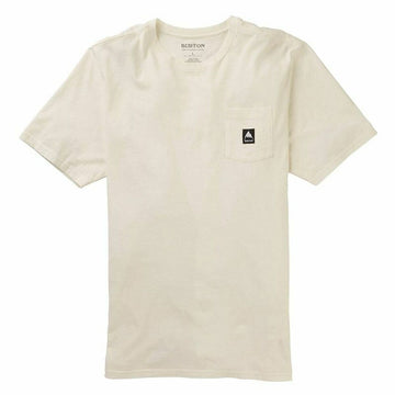 Maglia a Maniche Corte Uomo Burton Colfax  Bianco Unisex