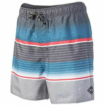 Costume da Bagno Uomo Rip Curl Volley Raptures 16  Grigio