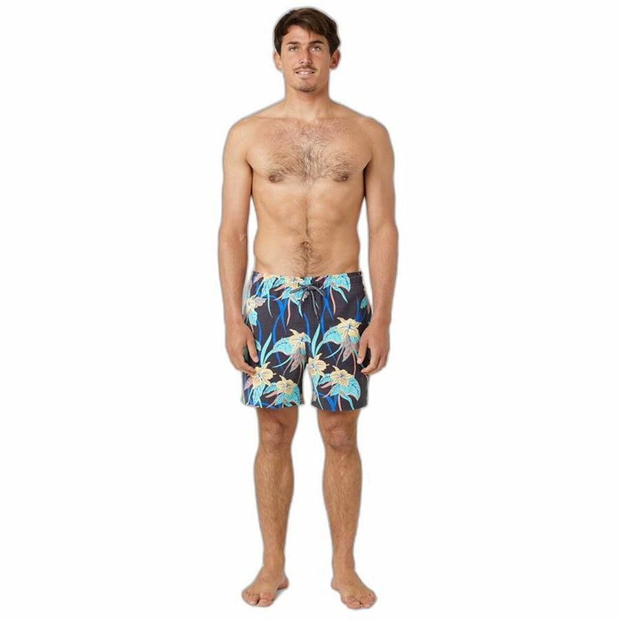 Costume da Bagno Uomo Rip Curl Combined Volley Nero