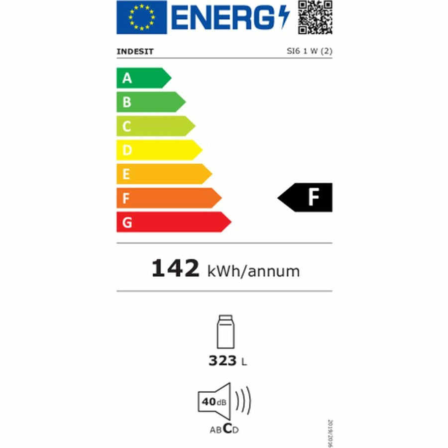 Frigorifero Indesit SI6 1 W Bianco Indipendente