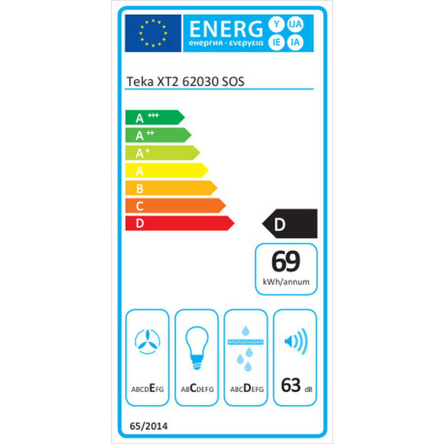 Cappa Classica Teka XT2 62030 60 cm 105 m3/h