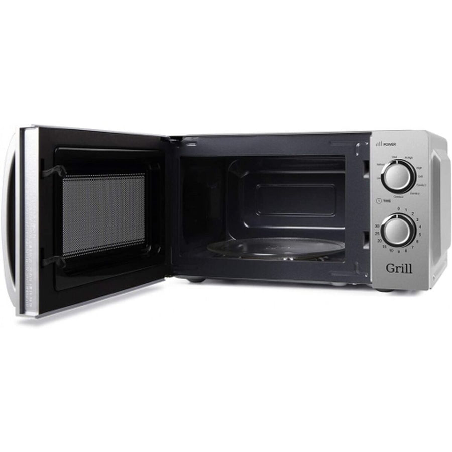 Microonde con Grill Orbegozo MIG 2138 20 L Argentato Nero 700 W