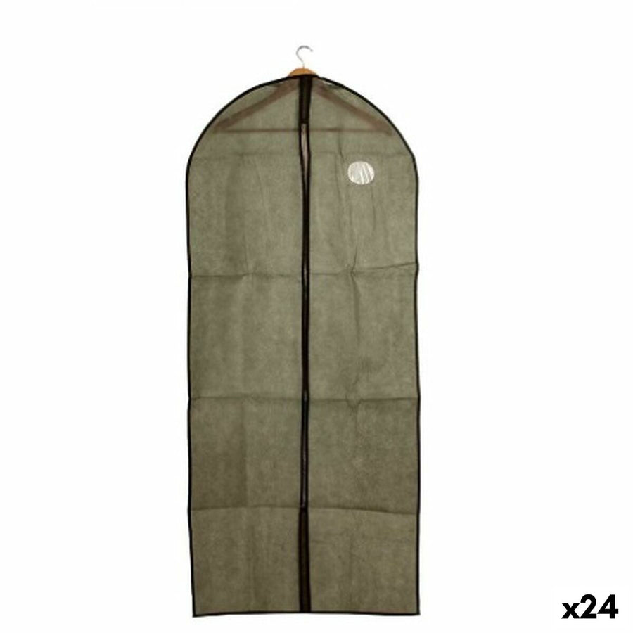 Porta abiti 60 x 137 cm Grigio Poliestere polipropilene (24 Unità)