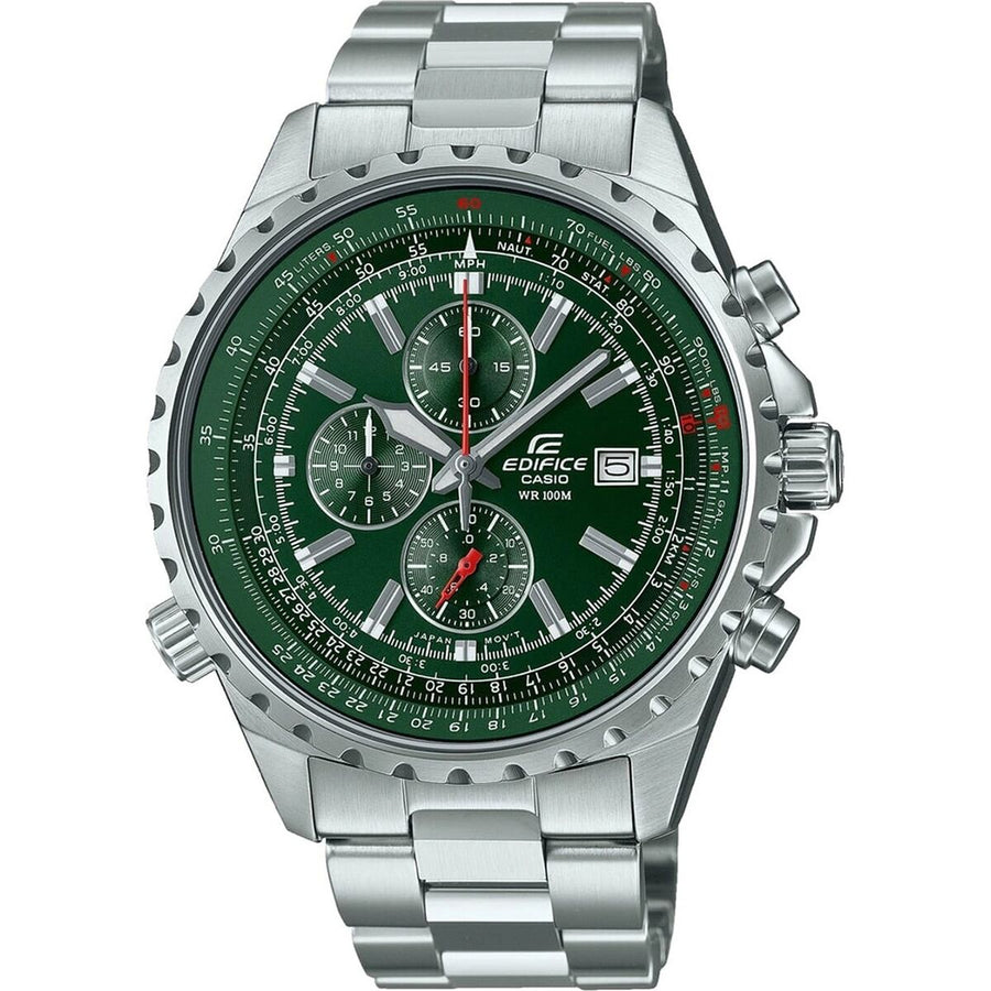 Orologio Uomo Casio EF-527D-3AVUEF Verde Argentato (Ø 45 mm)