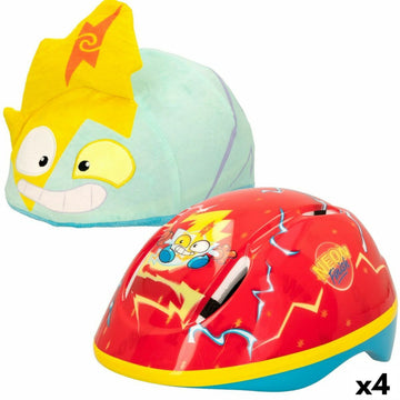 Casco per Bambini SuperThings (4 Unità) (52-55 cm)