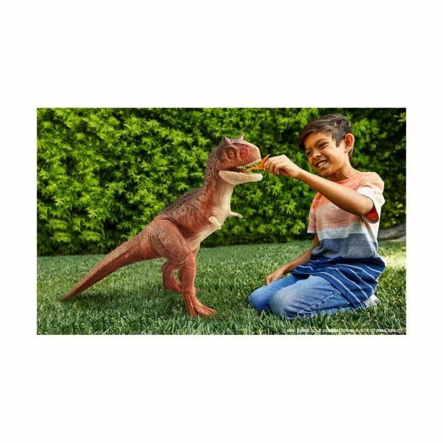 Dinosauro Mattel Jurassic World - Carnotaurus Toro Super Colossal 90 cm