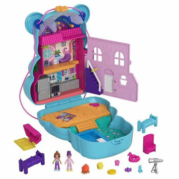 Playset Polly Pocket Surprise Bear Bag Borsa Orso + 4 Anni