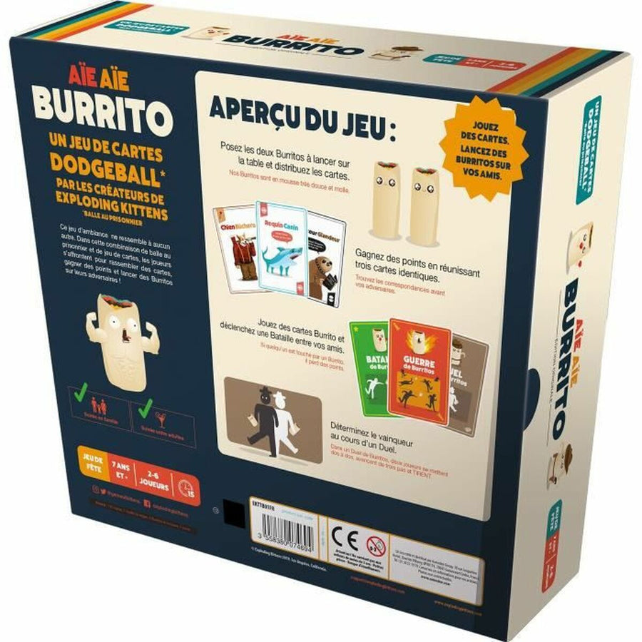 Gioco da Tavolo Asmodee Aïe Aïe Burrito (FR)