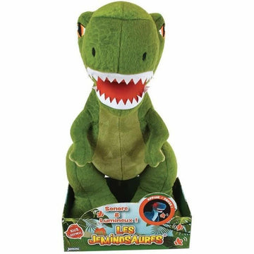 Peluche Jemini Dinosauro Luce LED con suono