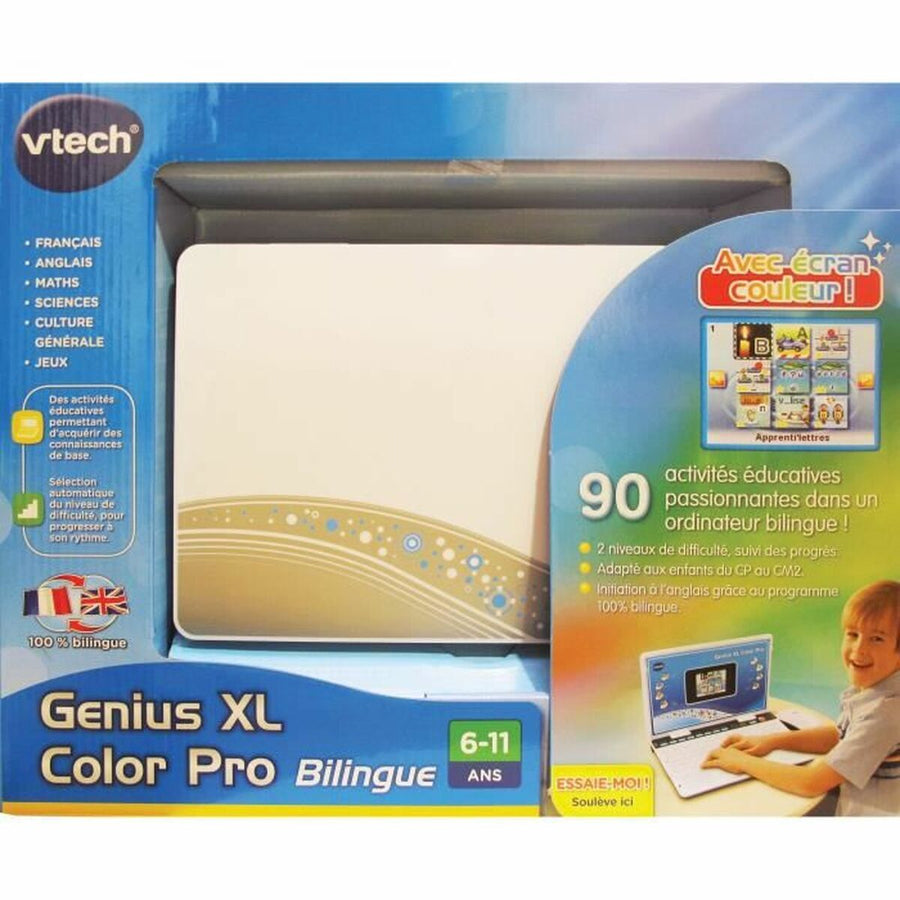 Computer portatile Genius XL Pro Vtech Genius XL Pro (FR-EN) FR-EN Giocattolo Interattivo + 6 Anni