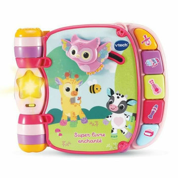 Libro interattivo per bambini Vtech Baby Super Enchanted Book of Baby Kitties Rosa Multicolore