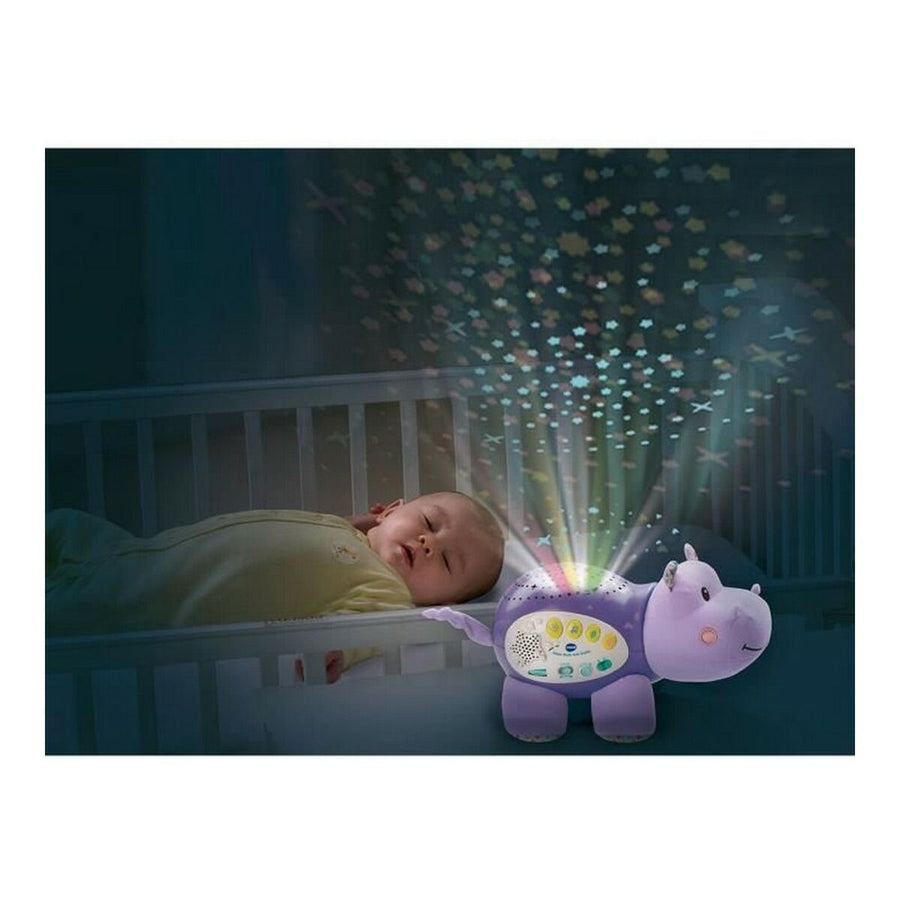 Peluche con Suono Vtech Hippo Dodo Starry Night (FR) Viola