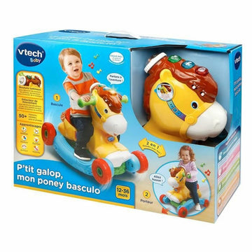 Cavalcabili Vtech  P'Tit Galop, My Pony Basculo Altalena basculante Musicale + 1 Anno