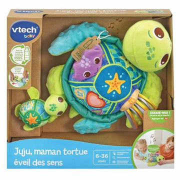 Peluche Vtech Baby  Juju, Mother Turtle  + 6 Mesi Riciclato Musicale