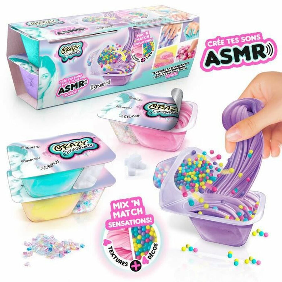 Slime Canal Toys Craze Foam (4 Unità)