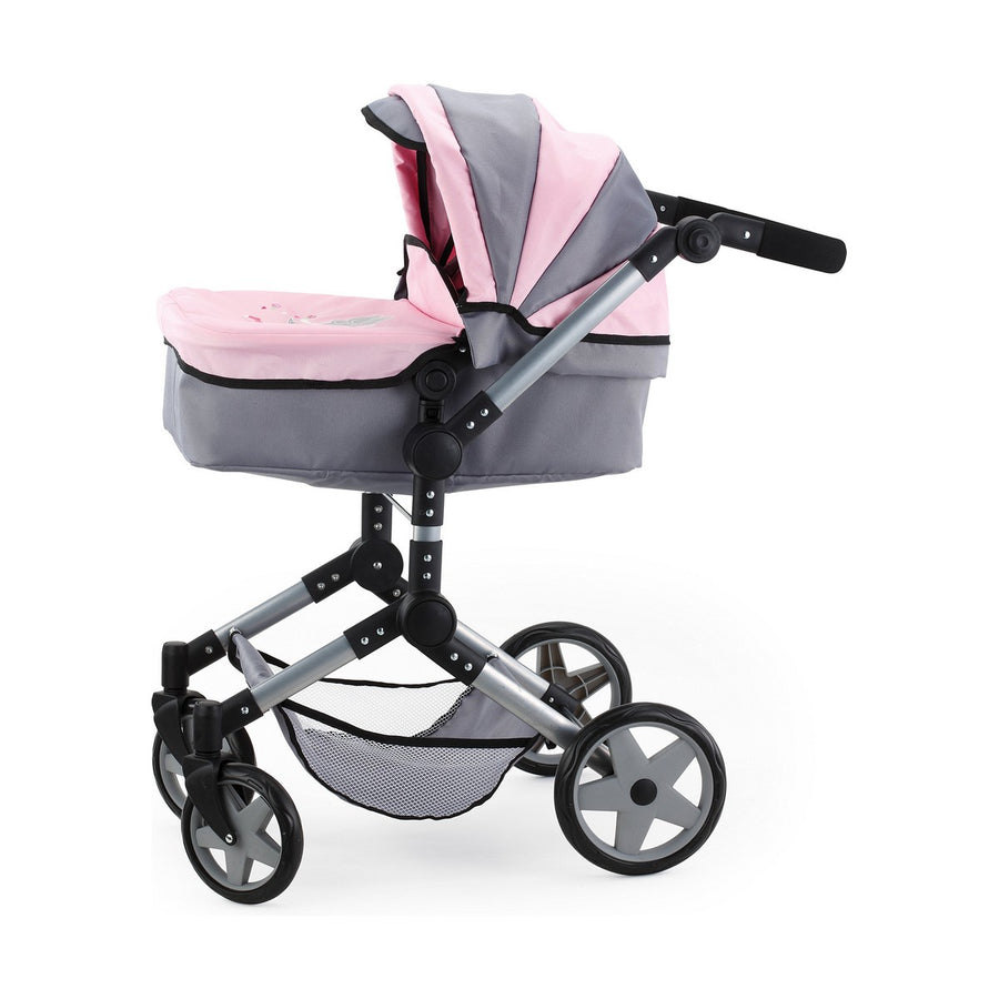 Carrozzina per Bambole Reig Pram Neo Pro Grigio 57 cm