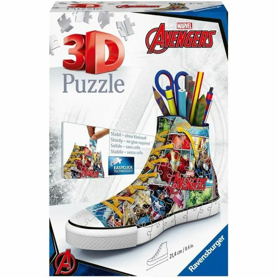 Puzzle 3D Ravensburger Sneaker  Avengers 108 Pezzi