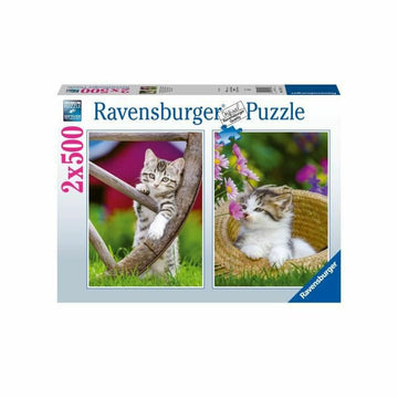 Puzzle Ravensburger Kittens 2 x 500 Pezzi