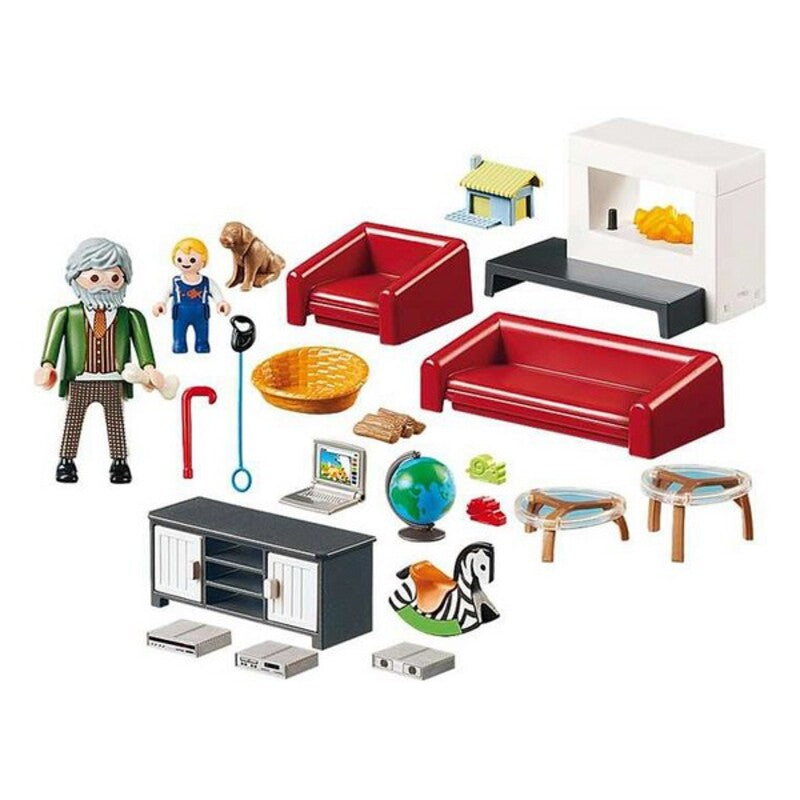 Playset Dollhouse Living Room Playmobil 70207 Set da pranzo (34 pcs)