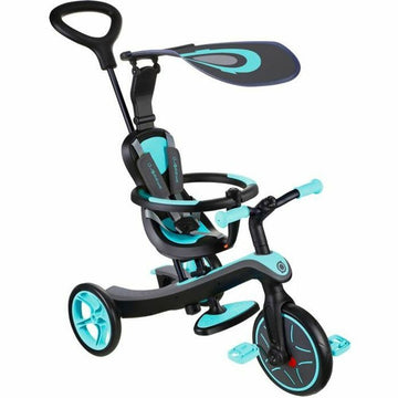 Triciclo Globber Explorer Trike Azzurro 4 in 1