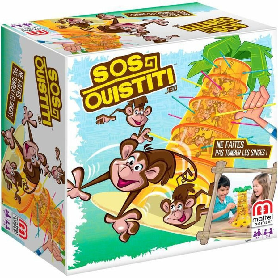 Gioco da Tavolo Monos Locos Mattel SOS Ouistiti