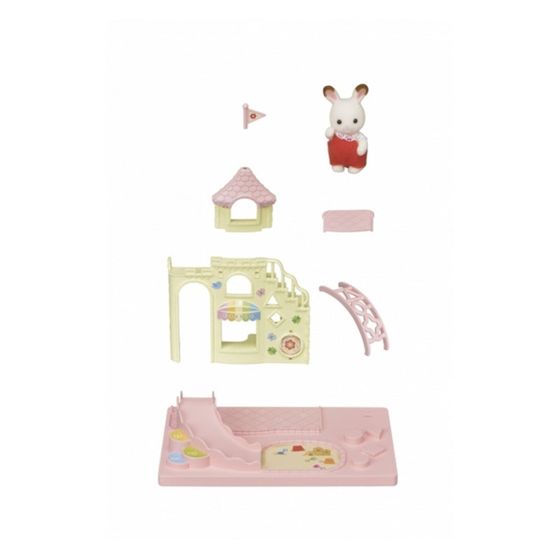 Accessori per Bambole   Sylvanian Families  5319 The Castle and Baby Rabbit Chocolate