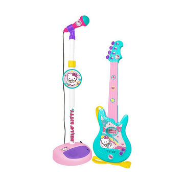 Chitarra da Bambino Reig Hello Kitty Microfono